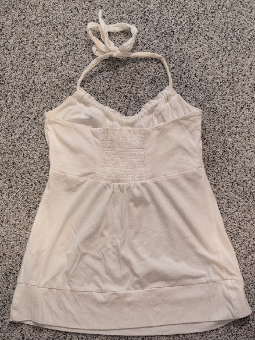 American Eagle Outfitters White Halter Top - Picture 3 of 3